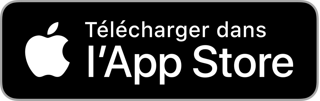 Bouton de téléchargement AppStore