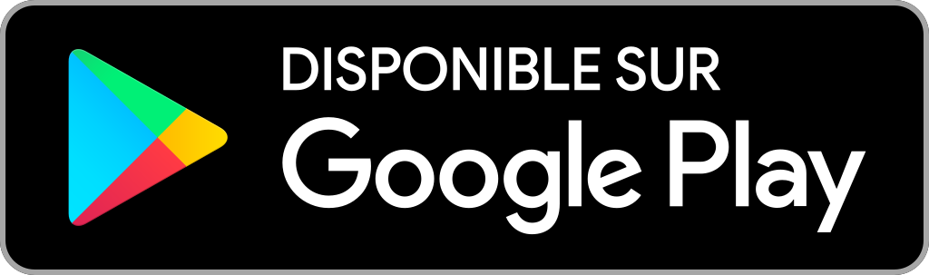 Bouton de téléchargement Google Play