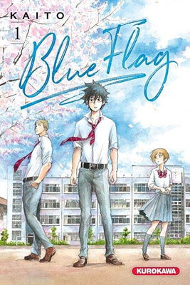 Couverture du manga 'Blue Flag'