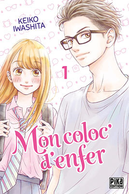 Couverture du manga 'Mon coloc' d'enfer'