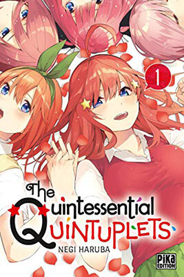 Couverture du manga 'The Quintessential Quintuplets'