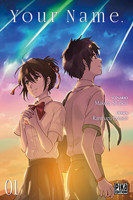 Couverture du manga 'Your Name.'